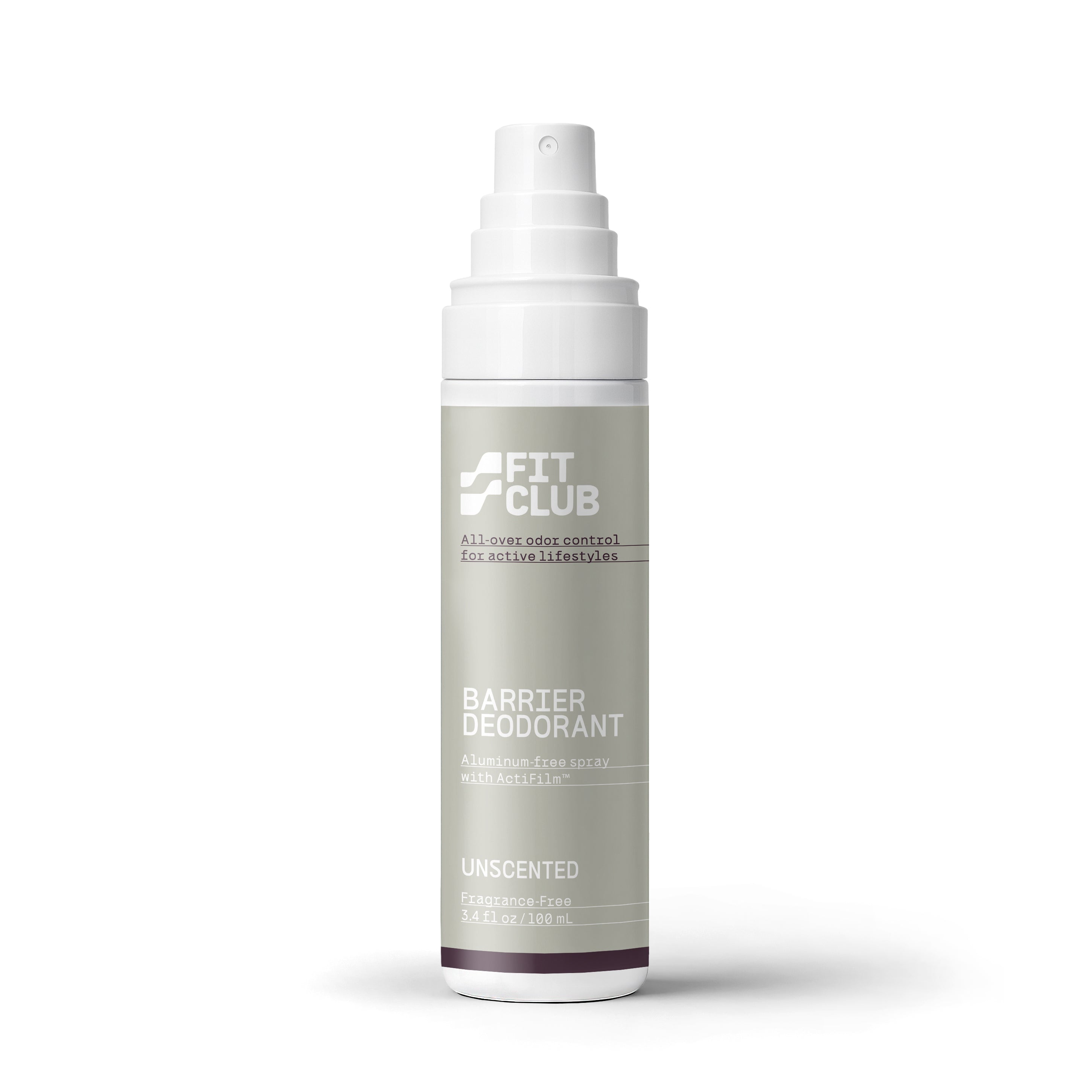 Aluminum-Free Barrier Deodorant Spray for Active Lifestyles