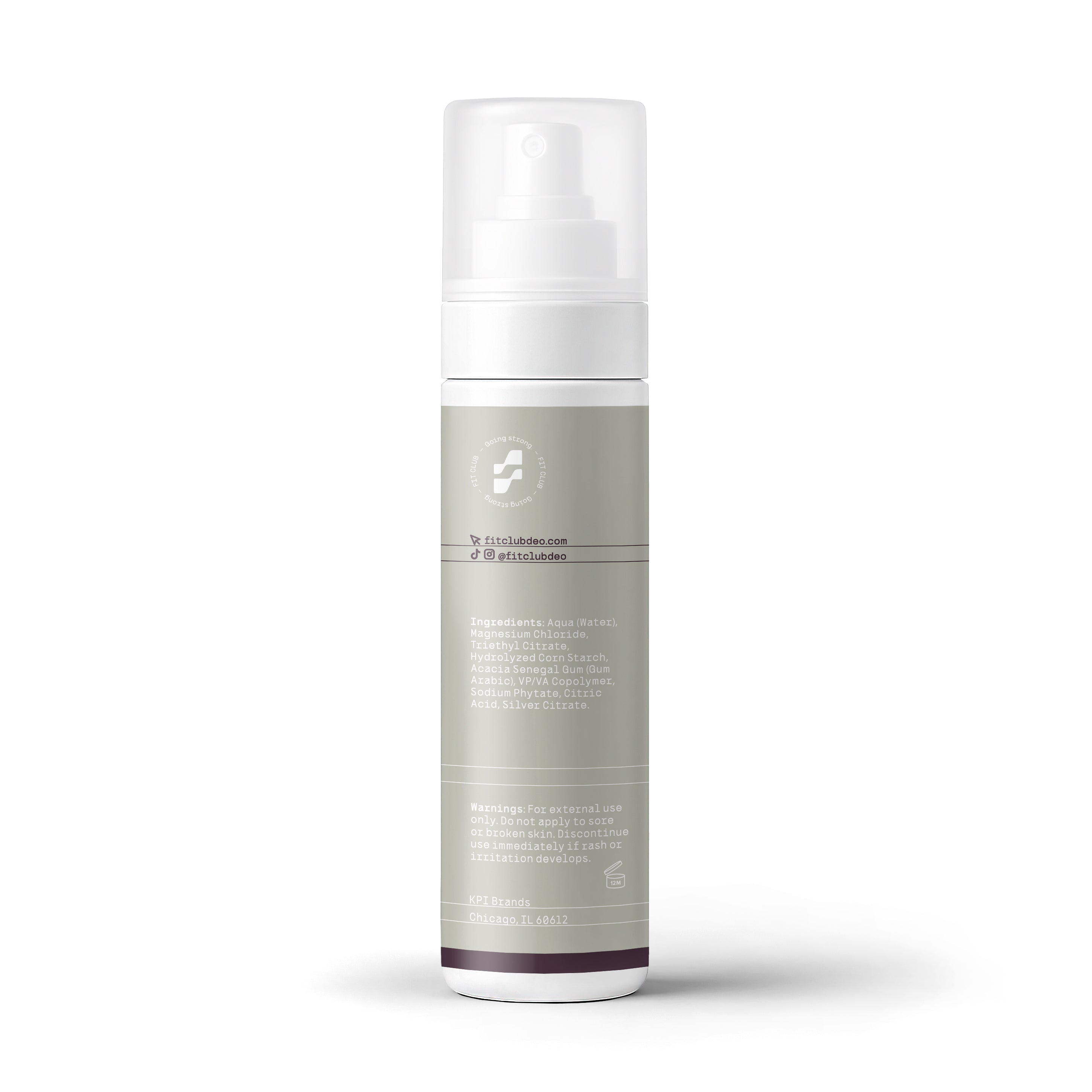 Aluminum-Free Barrier Deodorant Spray for Active Lifestyles